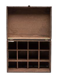 Three Wooden Advertising Boxes