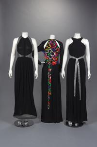 Three Geoffrey Beene Evening Dresses, Fall 1990