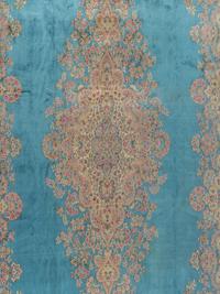 A Kirman Wool Rug
