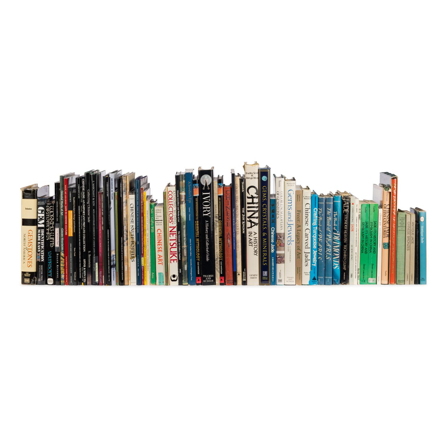 [ASIAN ART] a group of dealers' catalogues and reference books about Asian Art 亞洲藝術參考書及古董商圖錄64冊