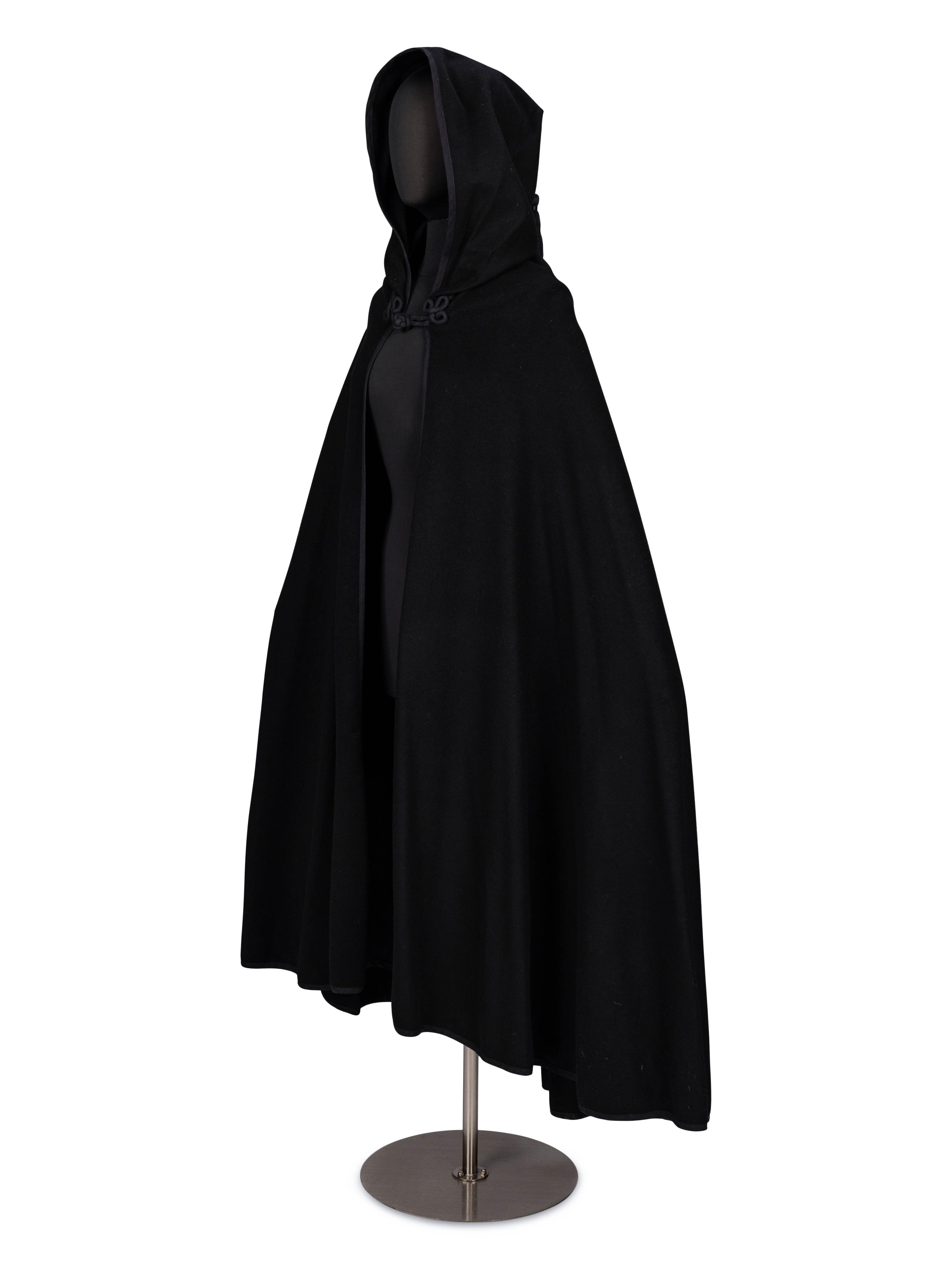 Calvin Klein, Hooded Wool Cape, c. 1970's