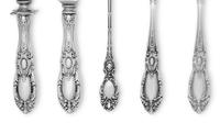 An American Silver Flatware Service