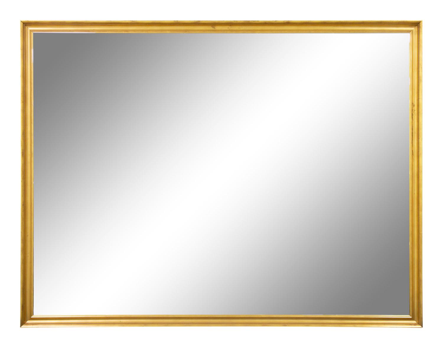 An Oversized Giltwood Mirror