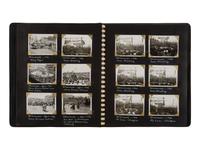 [WORLD WAR II]. Captain Van Voorhis collection, including photographs demonstrating the aftereffects of the atomic bomb and the reconstruction and occupation of Japan. Ca 1945-1947.