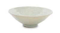 A Qingbai Glazed Porcelain Bowl LIKELY SONG DYNASTY Diameter 6 3/4 inches. — LIKELY SONG DYNASTY
