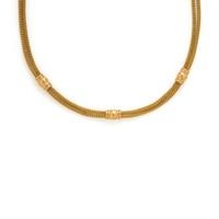 Gregg Ruth, Bicolor Gold Woven Necklace