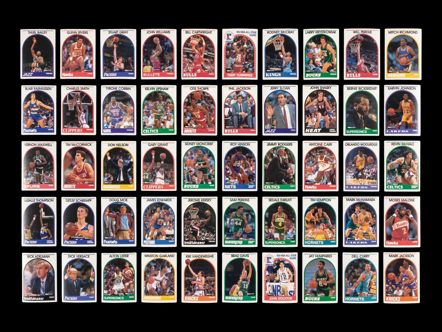 A Collection of Assorted Michael Jordan Basketball Cards