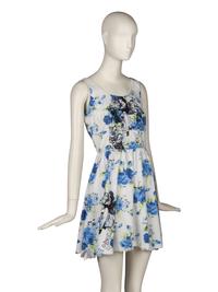 Vivienne Westwood / Malcolm McLaren Seditionaries Floral Dress with Snow White, 1976-77