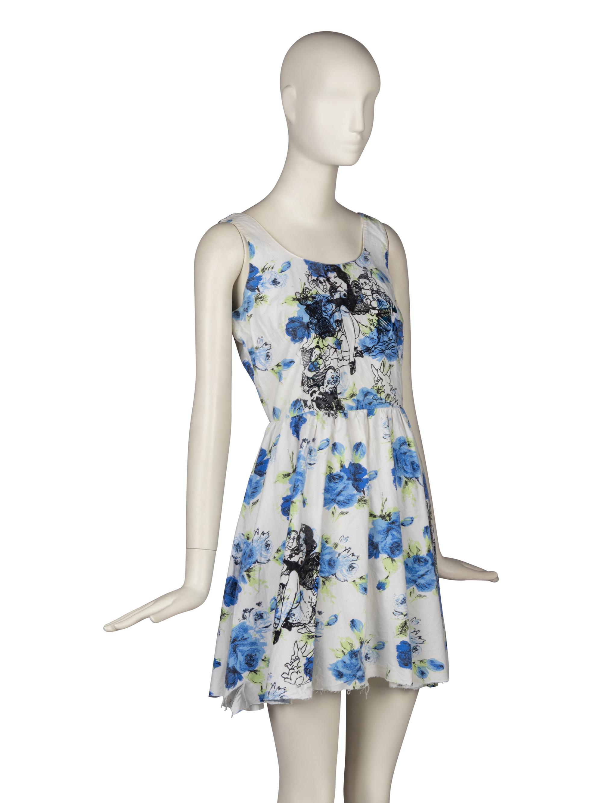 Vivienne Westwood / Malcolm McLaren Seditionaries Floral Dress with Snow White, 1976-77