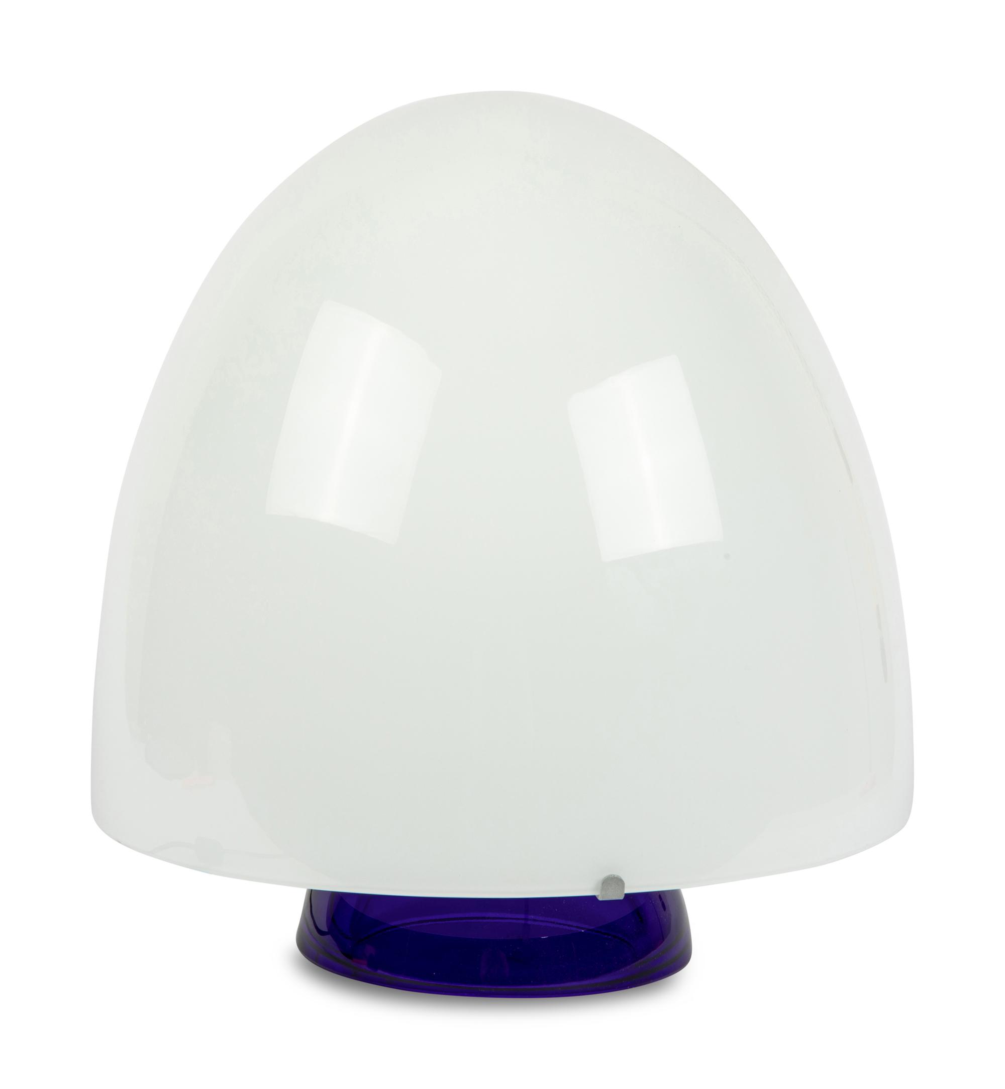 A Pair of Mazzega Murano Glass Table Lamps