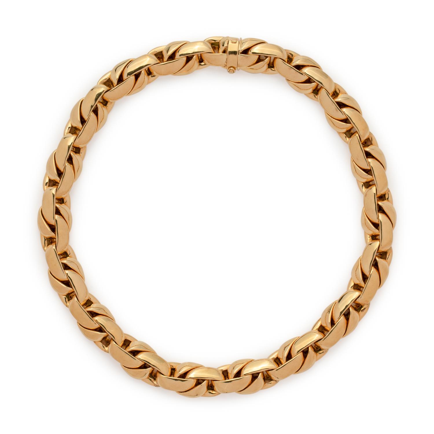 YELLOW GOLD NECKLACE
