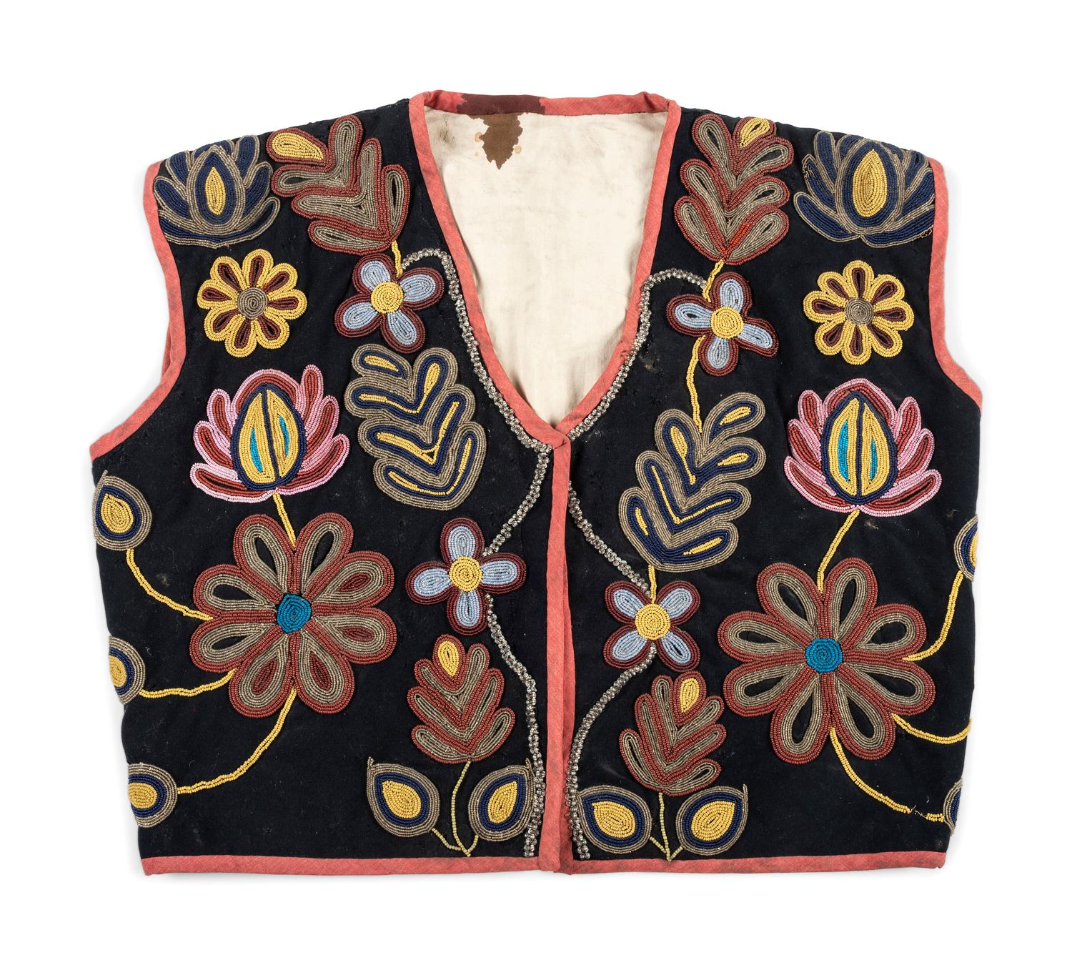 Cree Beaded Vest