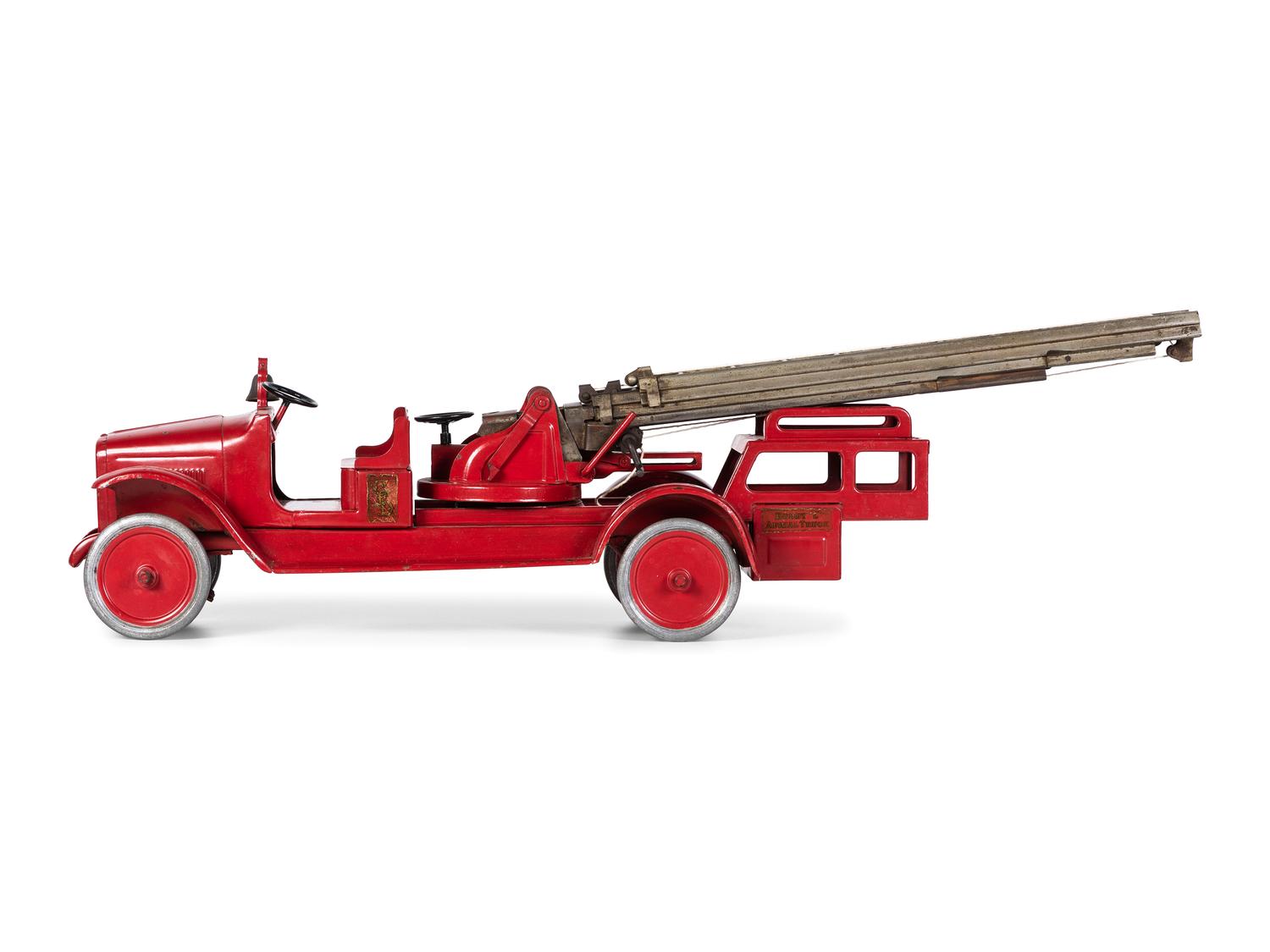 A Buddy L Pressed Steel Ladder Truck
