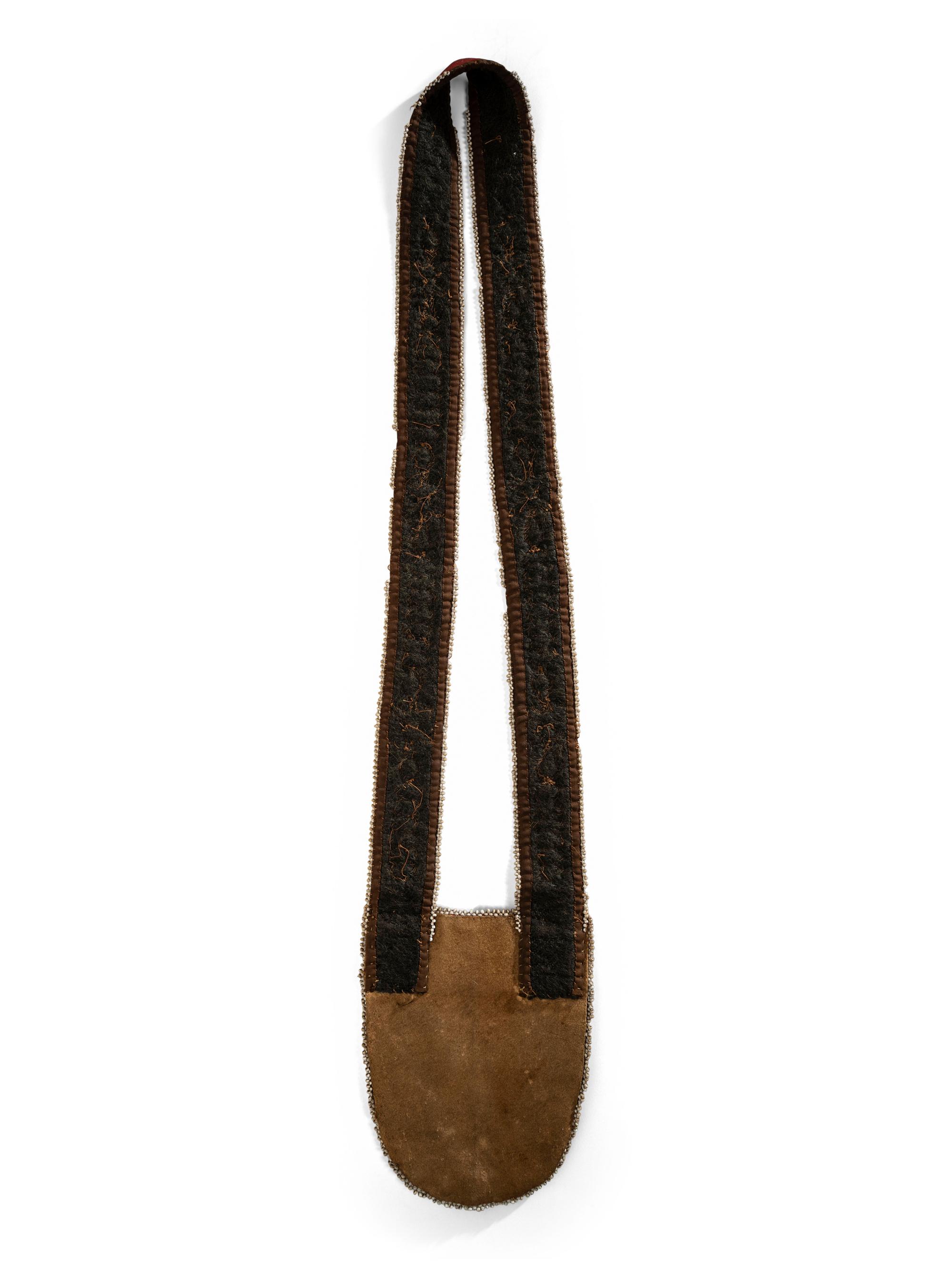 Athapaskan Beaded Hide Shot Pouch