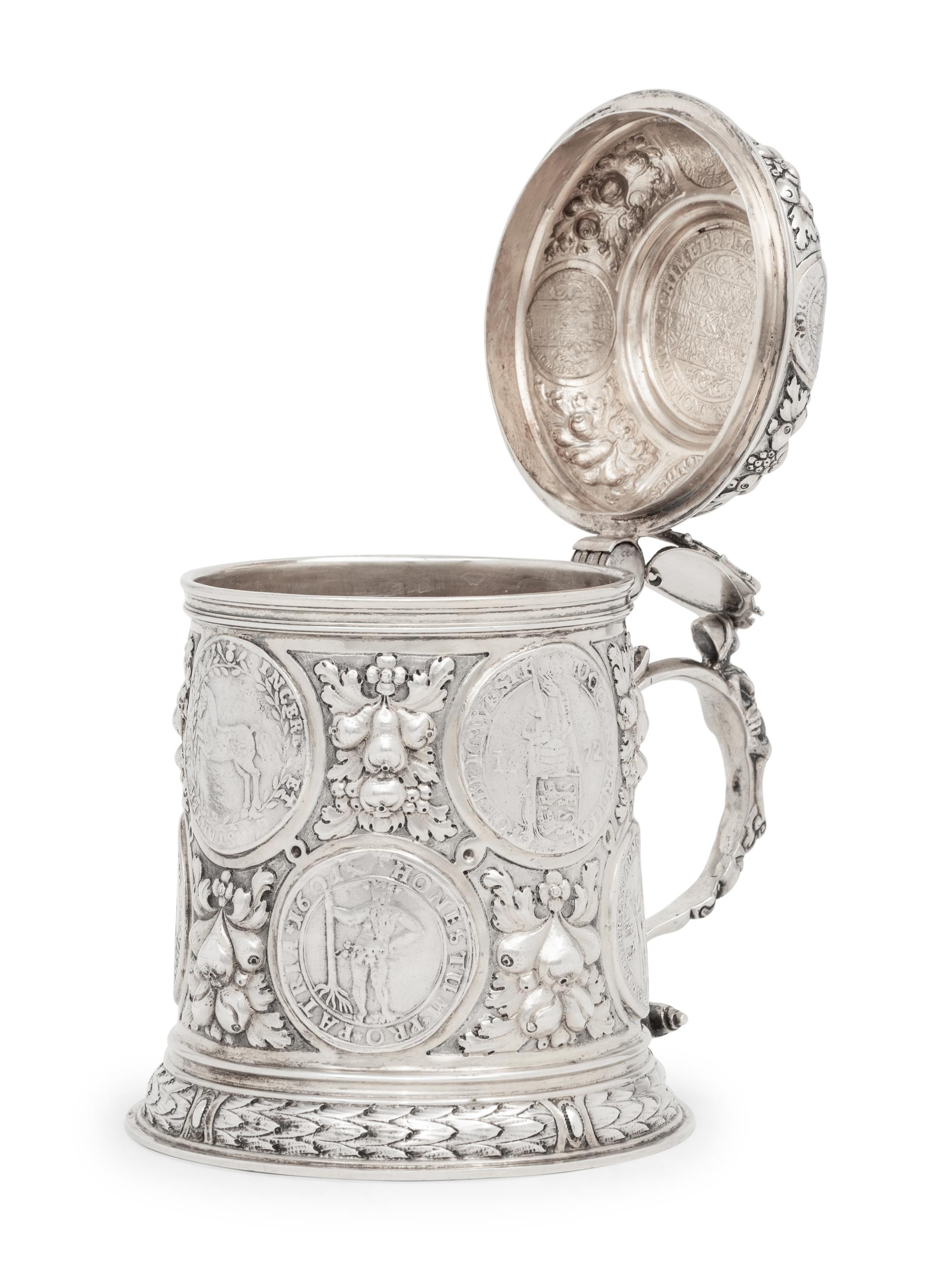 A German Silver Tankard