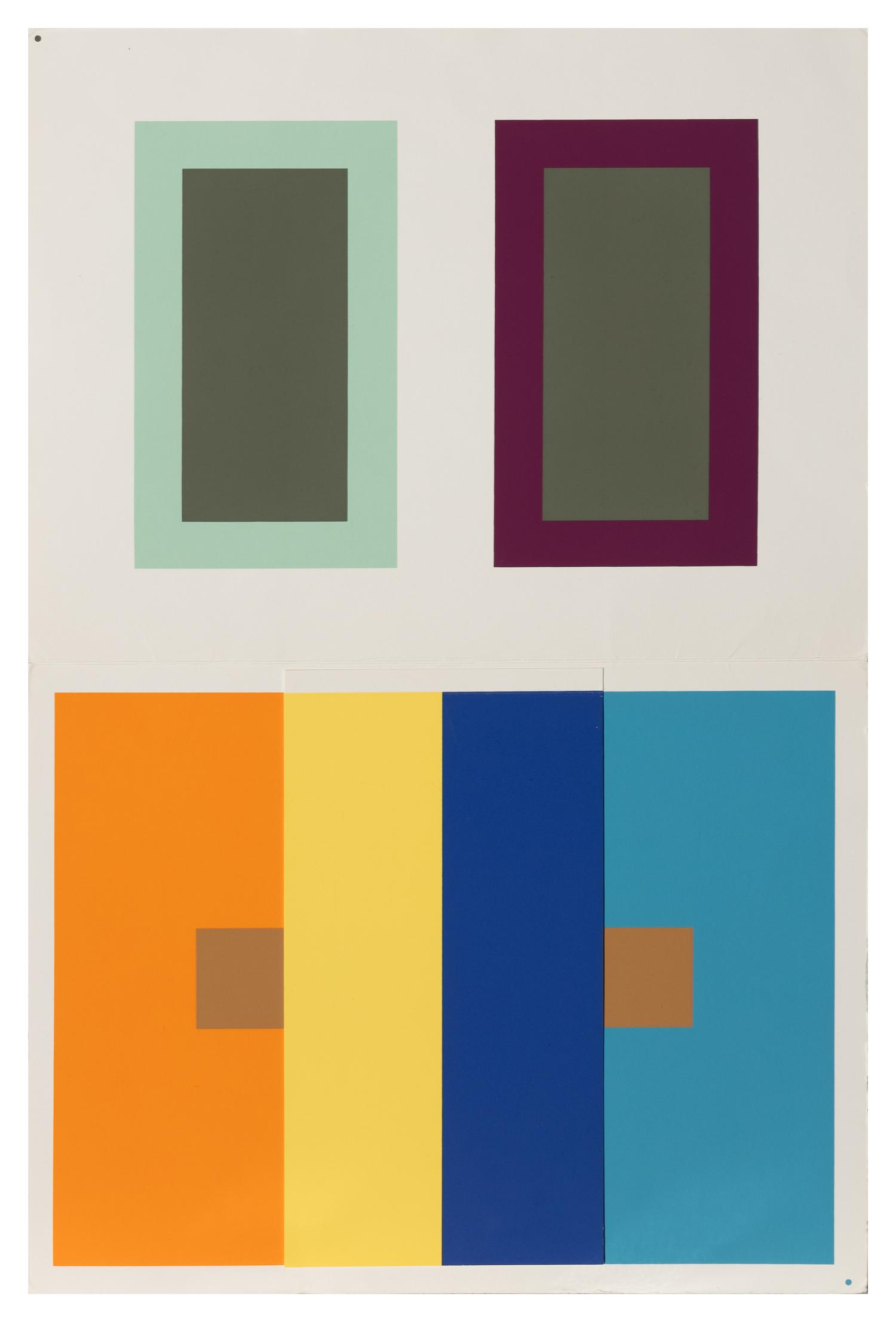 Interaction of Color (portfolio with complete text folder, bound text volume, and 80 color screenprints), 1973