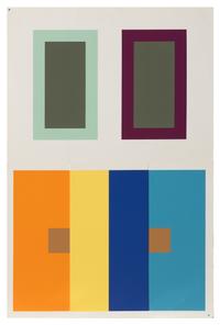 Interaction of Color (portfolio with complete text folder, bound text volume, and 80 color screenprints), 1973