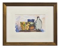 The Cork ; together with four Still Lifes with Crockery (Five Works)