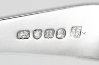 A Group of Twelve George III Silver Serving Spoons, Various makers, comprising a set of six marked for William Ely & William Fearn, Lon