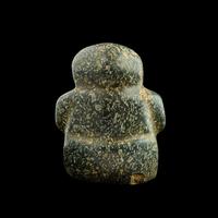 A Chontal or Olmec Jade Seated Figure