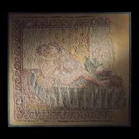 A Roman Style Mosaic Panel with an Erotic Scene