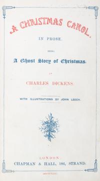 DICKENS, CHARLES. The Christmas Books, 5 vols.