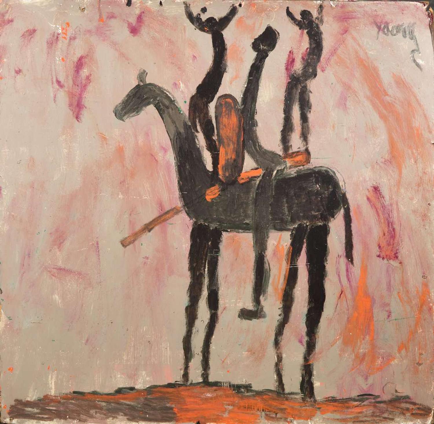 Purvis Young (American, 1943-2010) - Untitled