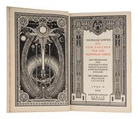 [UNICORN PRESS]. VON KEMPEN, Thomas (1380-1471). Die Vier Bucher von der Nachfolge Christi. Melchior Lechter (1865-1937), illustrator. Berlin: Unicorn Press, 1922.