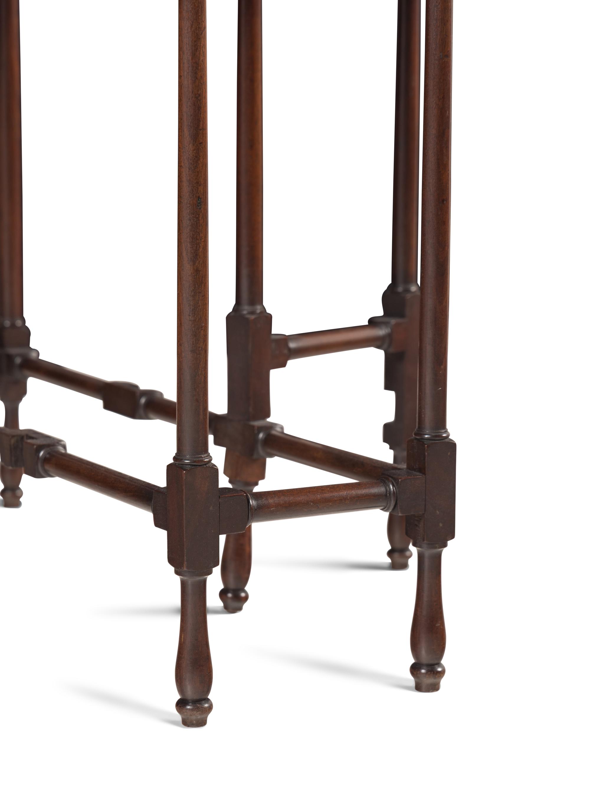 A George III Style Mahogany Drop-Leaf Table