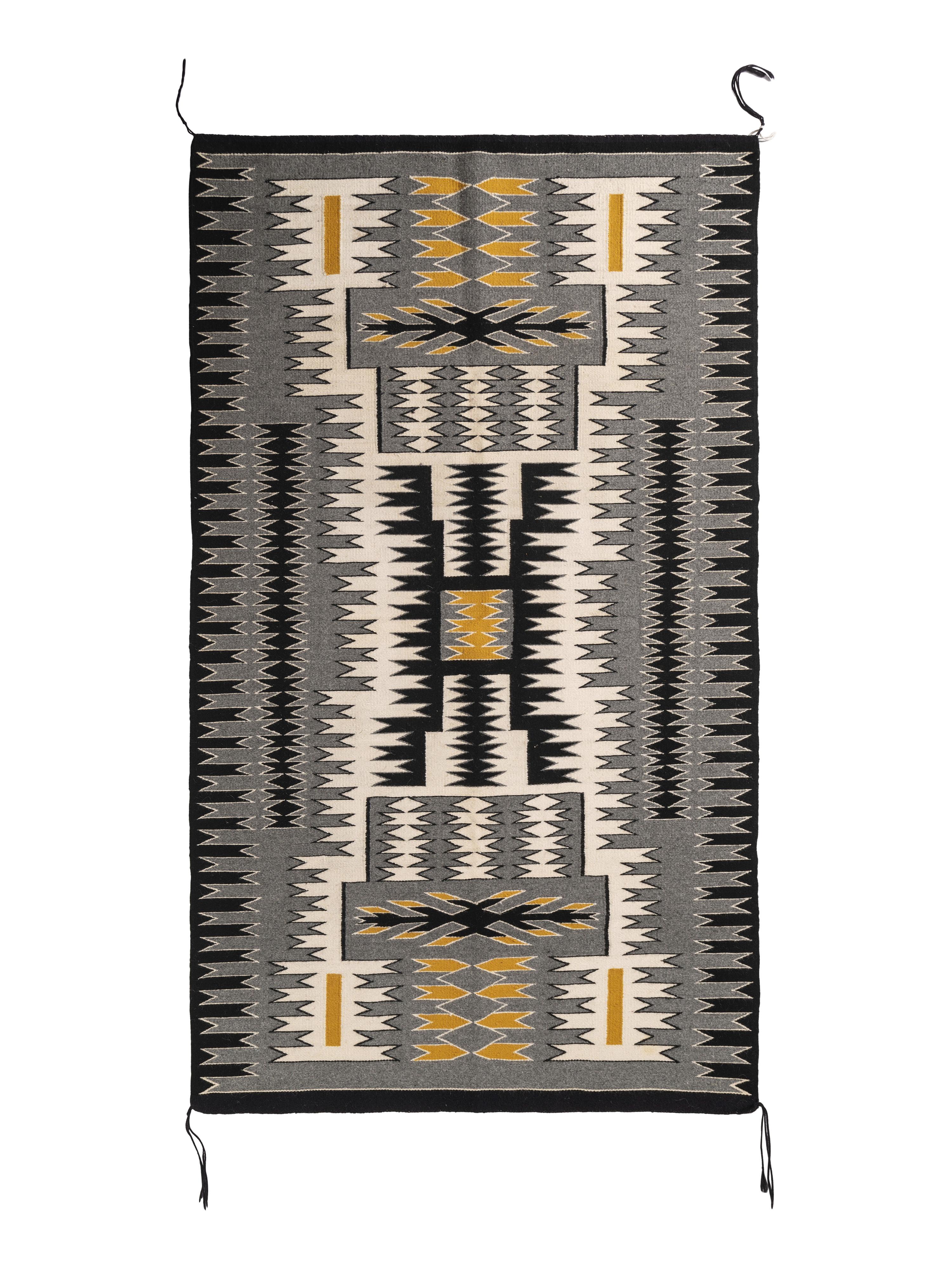 Navajo Storm Pattern Weaving / Rug