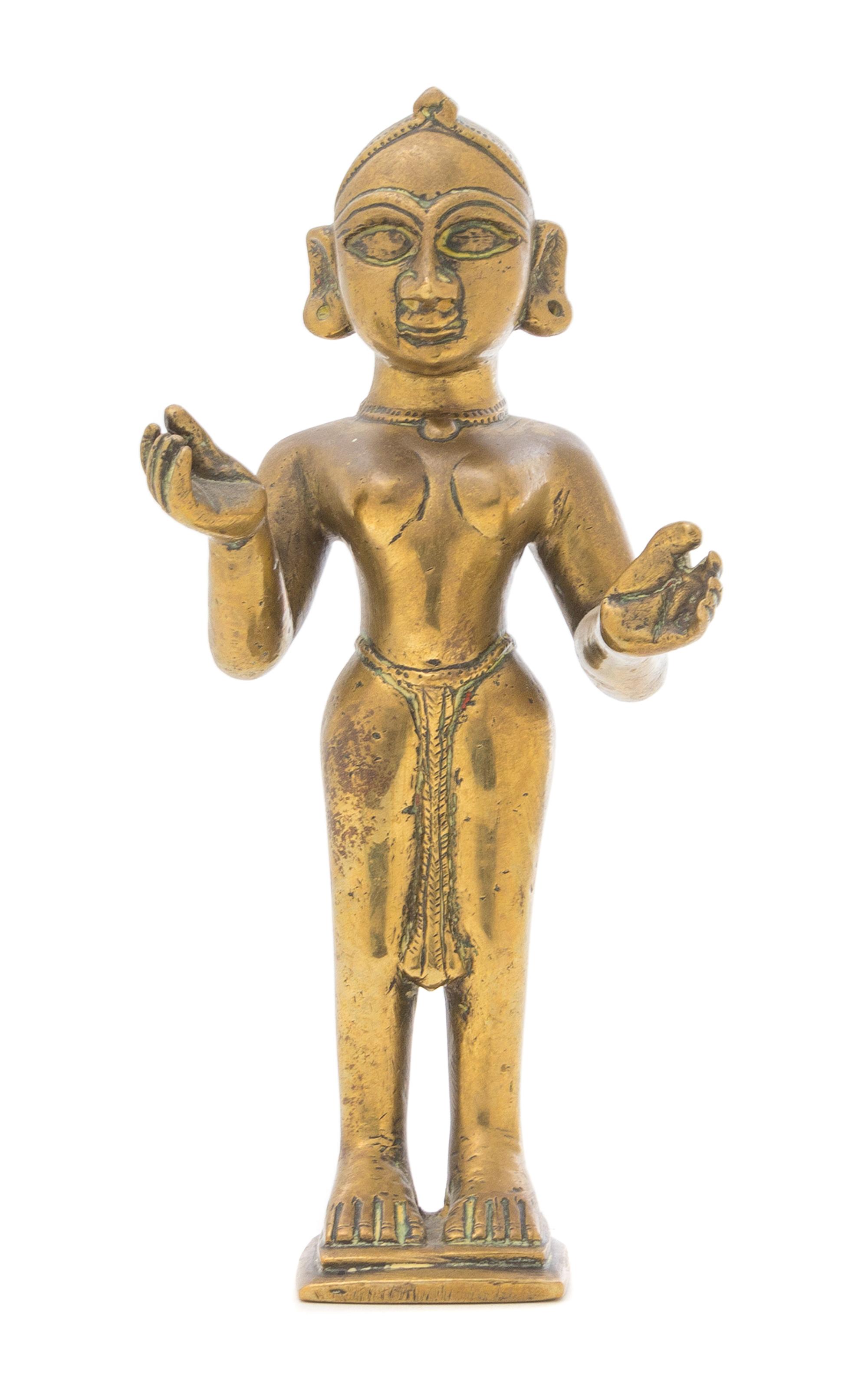 An Indian Bronze Figure Height 8 1/4 inches. — BENGAL, 18TH CENTURY