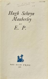 [Literature] P(ound)., E(zra). Hugh Selwyn Mauberley