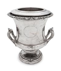 An English Silver-Plate Wine Cooler