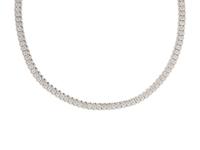 DIAMOND AND WHITE GOLD NECKLACE