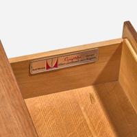 George Nelson (American, 1908-1986) Pair of Thin Edge Nightstands, Herman Miller, USA, circa 1950s