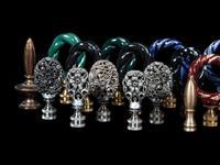 47 Chinese Lamp Finials