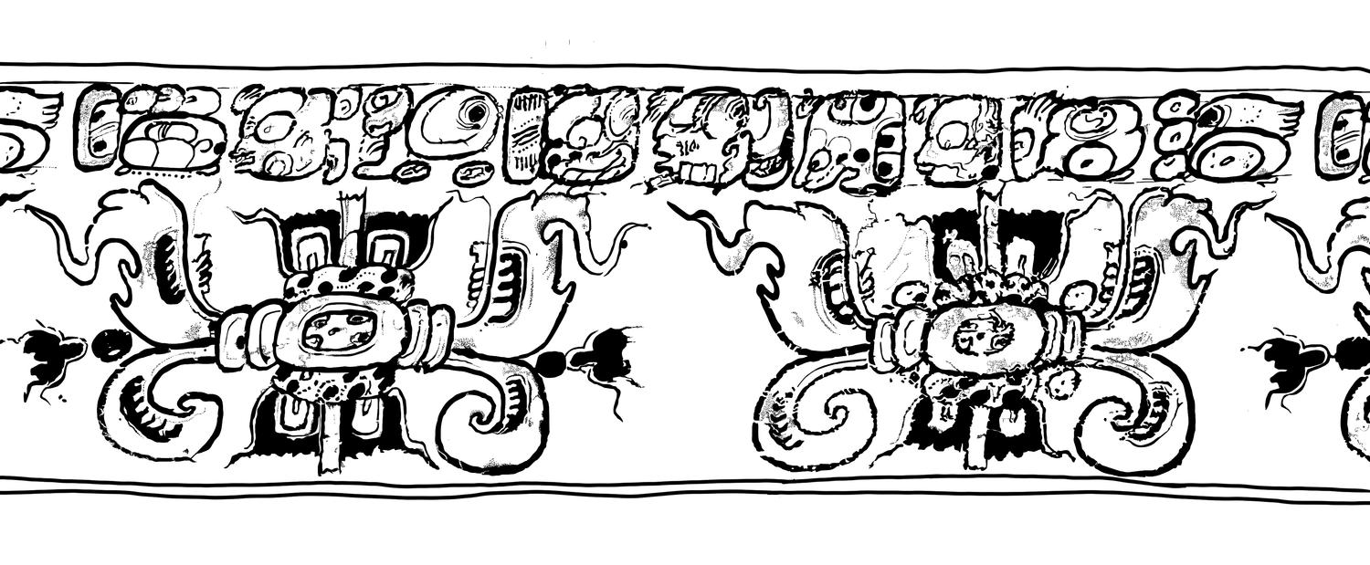 A Maya Codex Style Cylinder Vessel