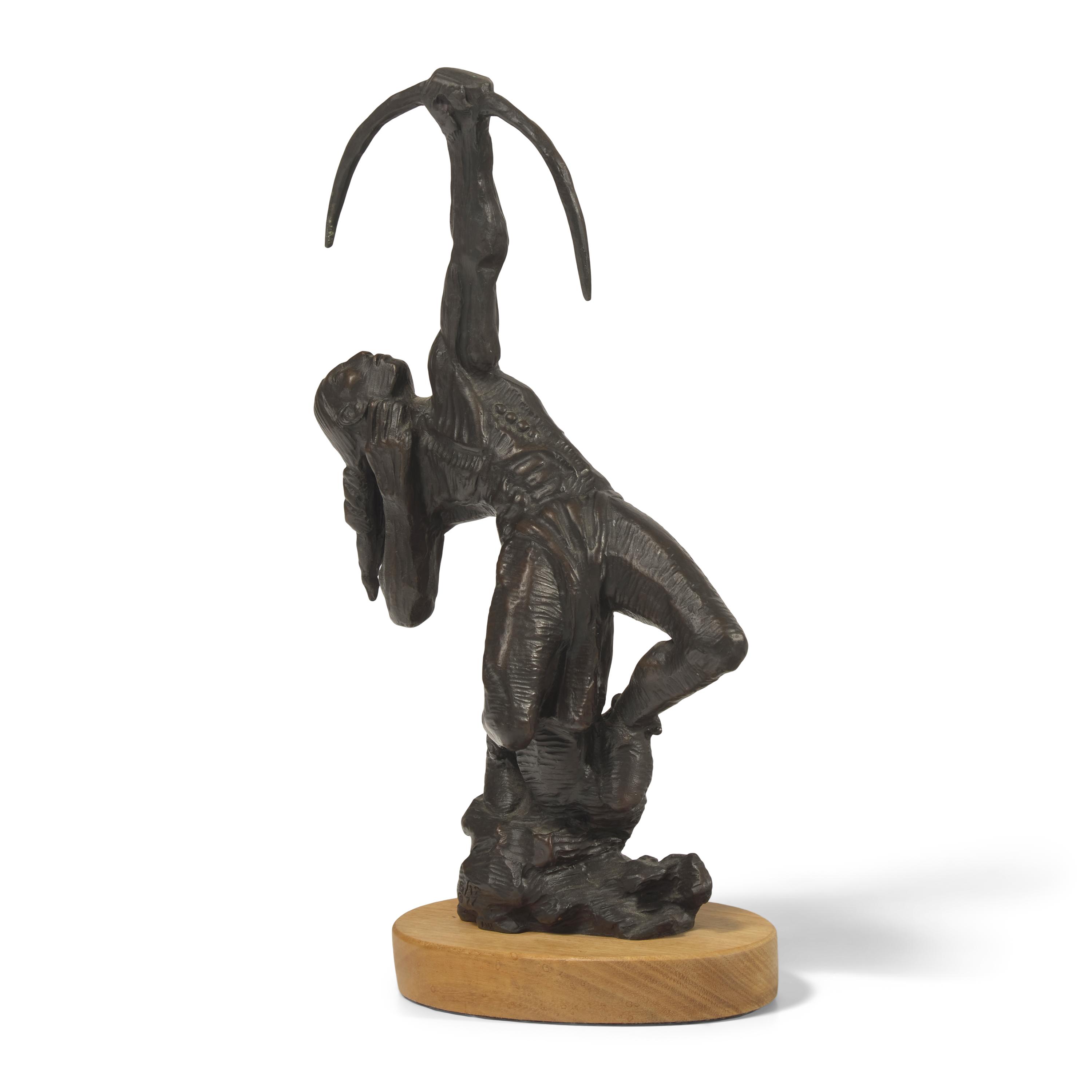 Allan Houser (Chiricahua Apache, 1914-1994) — Sacred Rain Arrow I , 1977
