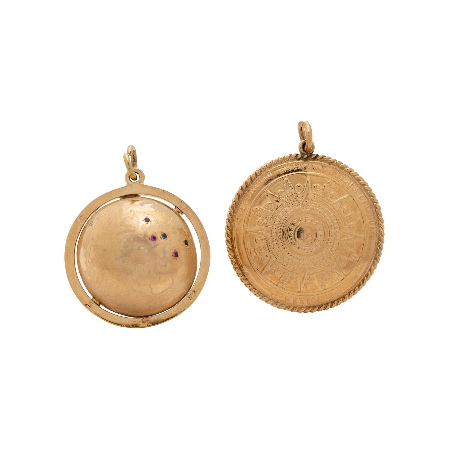 COLLECTION OF YELLOW GOLD CHARMS