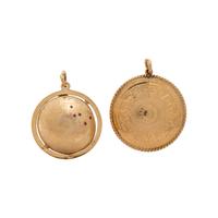 COLLECTION OF YELLOW GOLD CHARMS