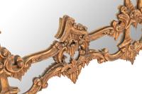 A George III “Chinese Chippendale” Style Giltwood Mirror