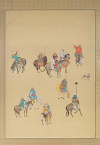 A Chinese Work on Silk — 20TH CENTURY