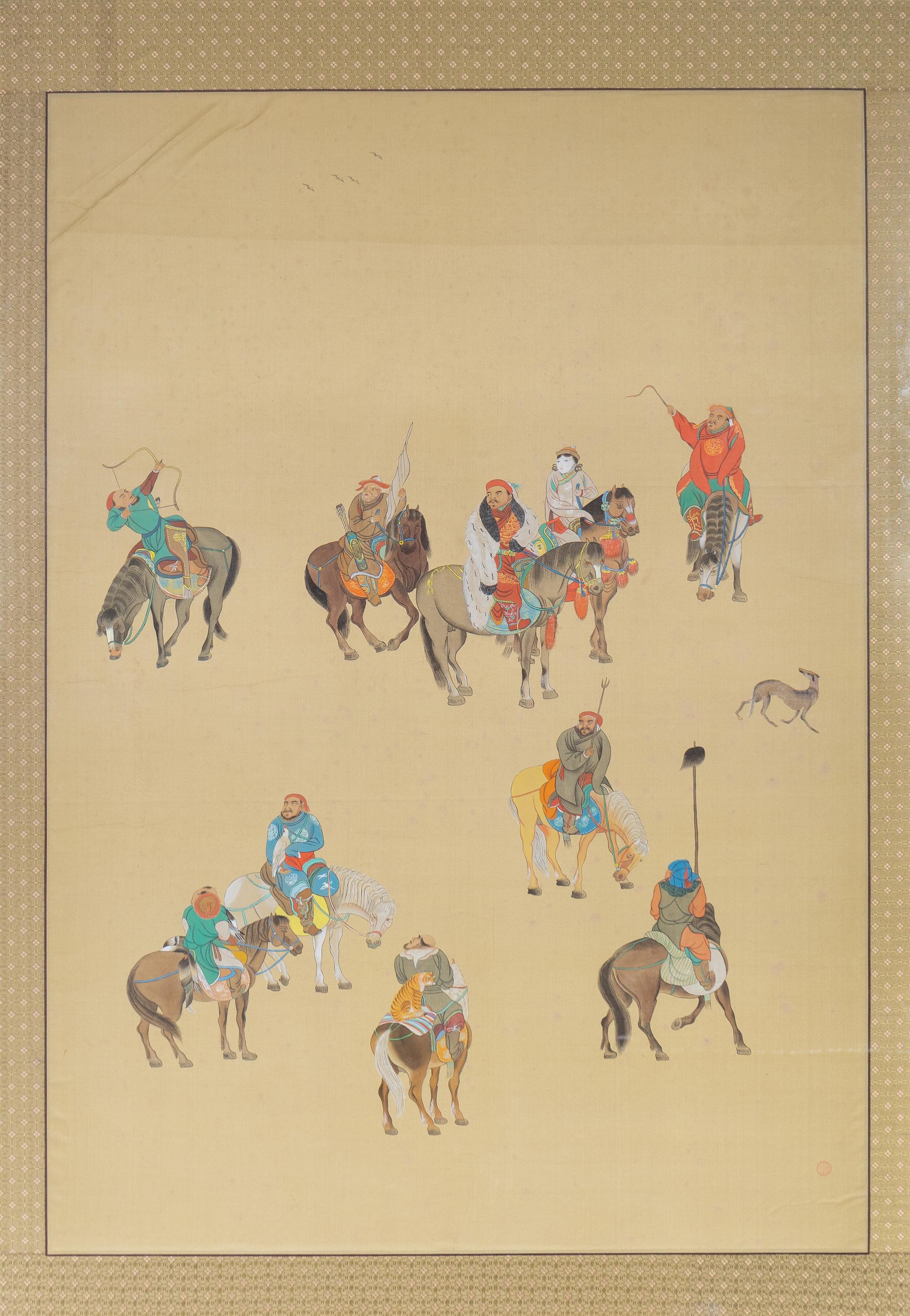 A Chinese Work on Silk — 20TH CENTURY