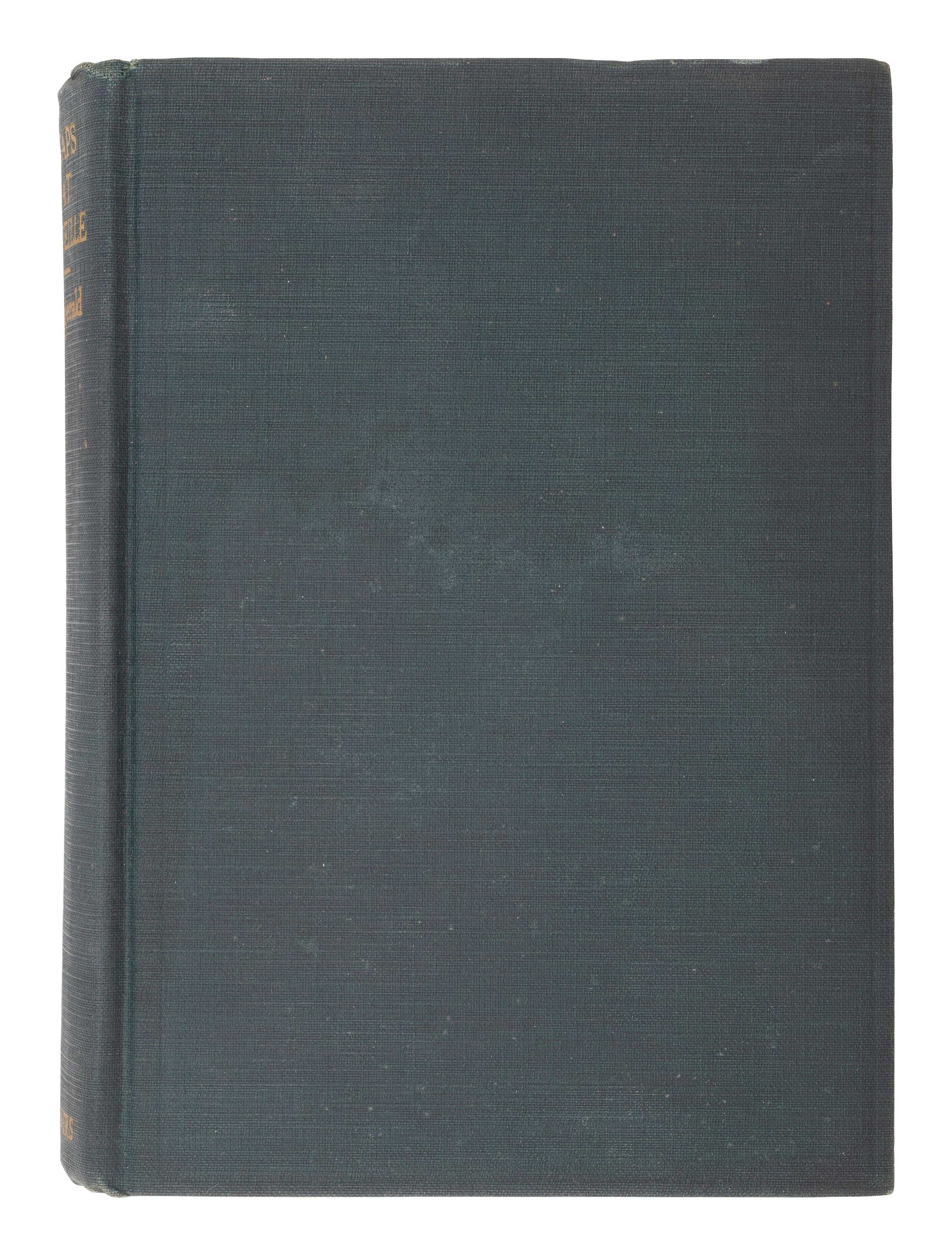 FITZGERALD, F. Scott (1896-1940). Taps at Reveille. New York: Charles Scribner's Sons, 1935.