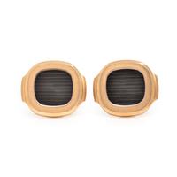 Patek Philippe, Yellow Gold 'Nautilus' Cufflinks, Large