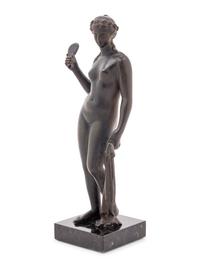 A Grand Tour Bronze Figure of Aphrodite