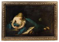 Rudolf (Friedrich Wilhelm Rud.) Gratz, (German, b. 1820), Mary Magdalene