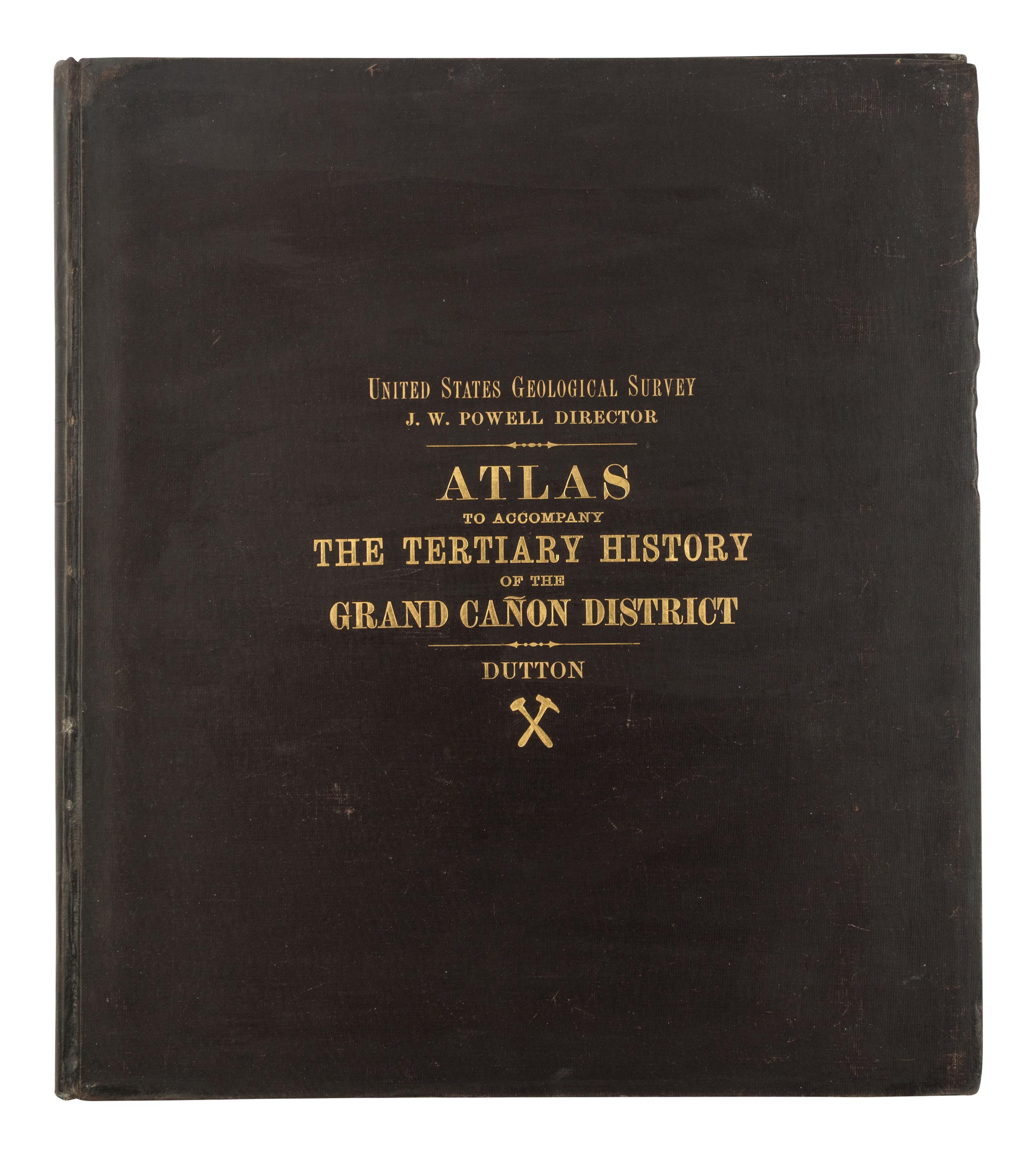 [Americana] Dutton, Clarence Edward. Tertiary History of the Grand Cañon District