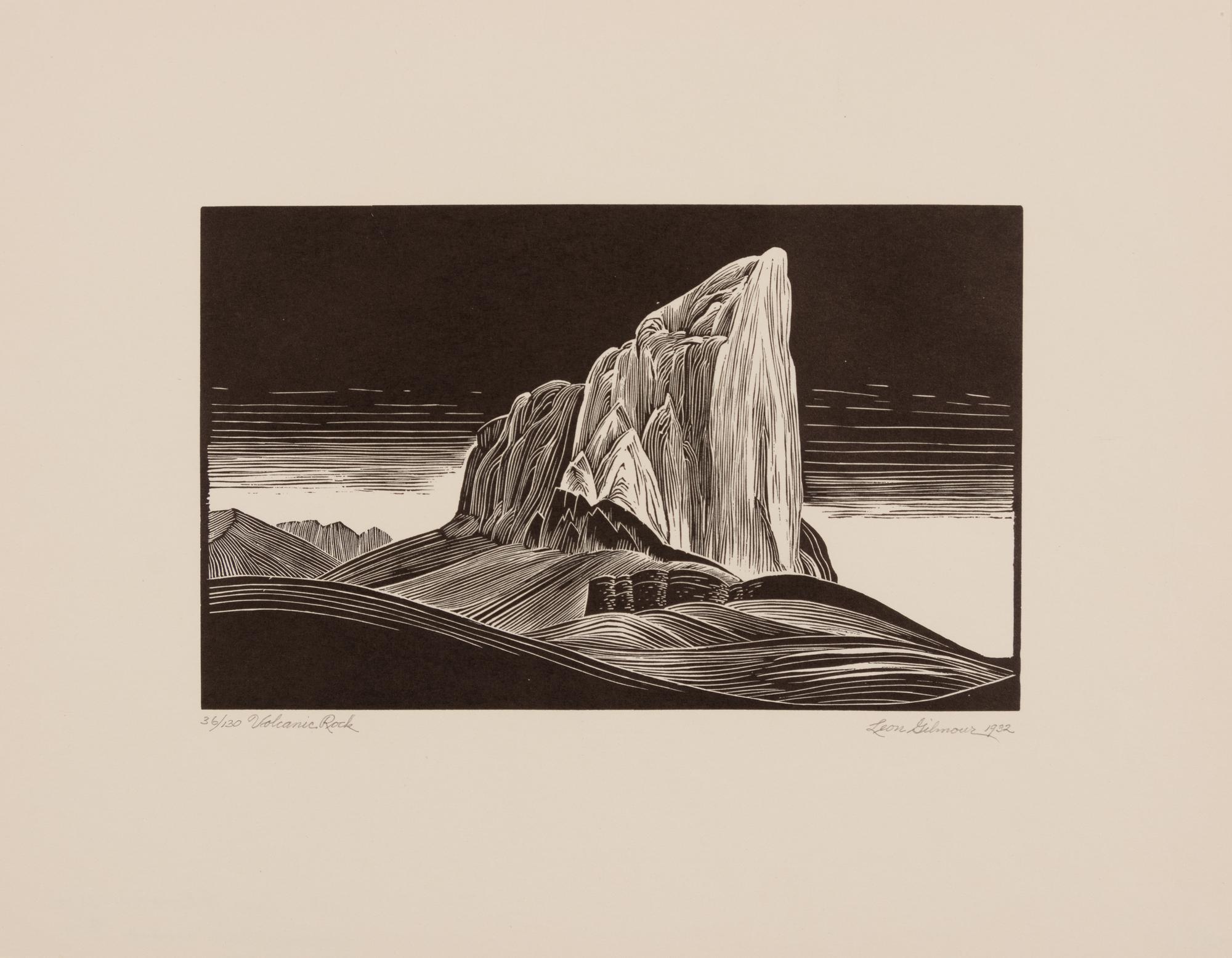 A pair of prints ( The Tree Topper; Volcanic Rock )