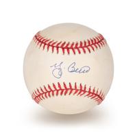 A Yogi Berra Signed Autograph Baseball (Beckett Authentication Services BAS Certified),
